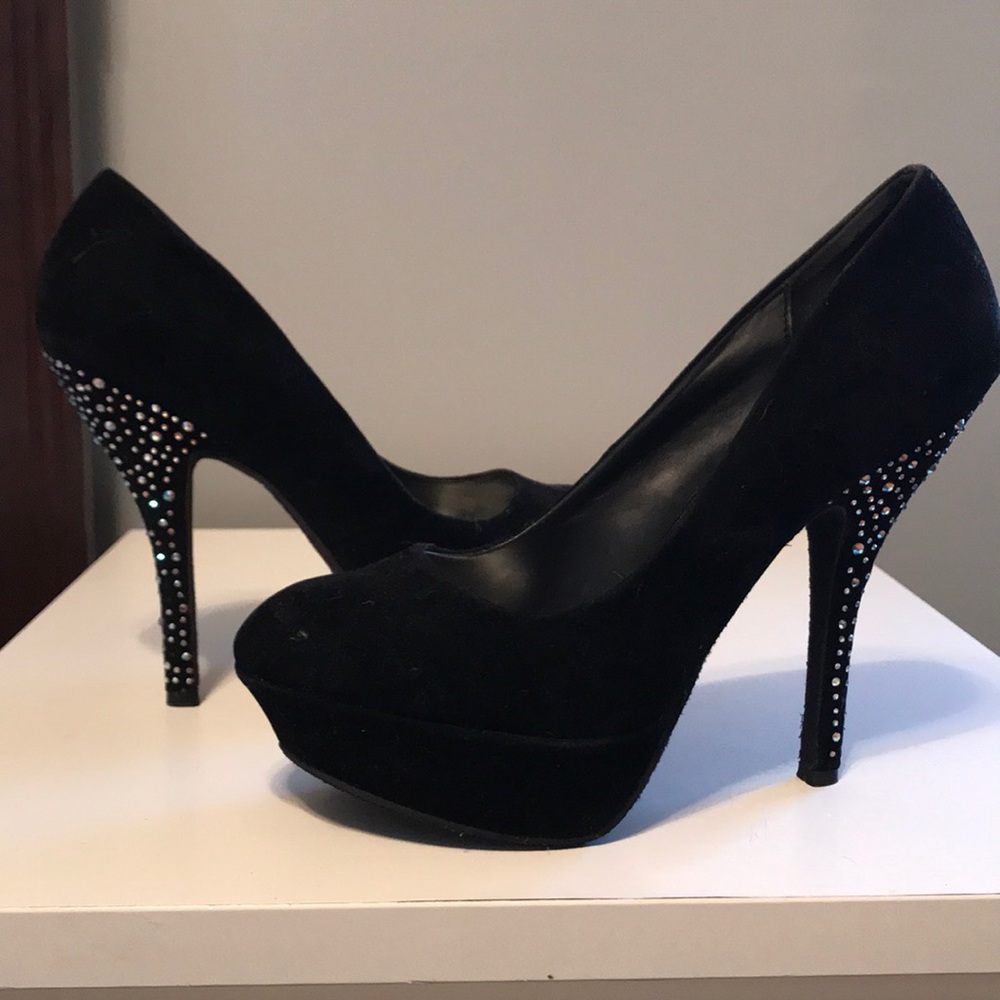 Black Platform Heels